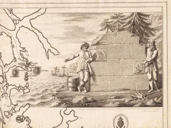 Title Vignette for a Sea Chart