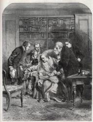 Last Moments of the Duke of Wellington (Arthur Wellesley).