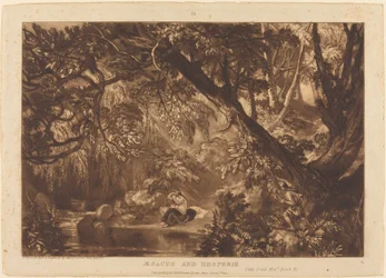 Aesacus and Hesperie, published 1819