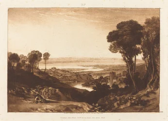 Junction of Severn and Wye, published 1811