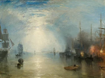 Keelmen Heaving in Coals by Moonlight, 1835