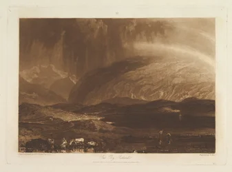 Peat Bog, Scotland, Liber Studiorum, part IX, plate 45, April 23, 1812