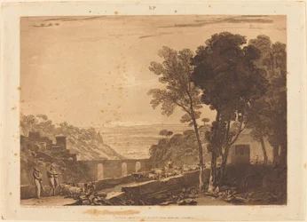 The Bridge and Goats, published 1812