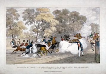 Assassination Attempt Against Queen Victoria, Constitution Hill, Westminster, London