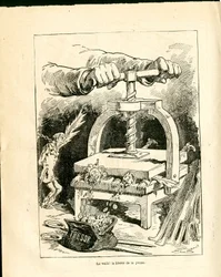 Le Triboulet, Satirical in Black and White