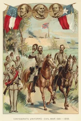 Confederate Uniforms, Civil War 1861-1865