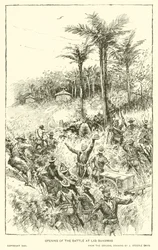 Opening of the Battle at Las Guasimas