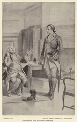 Washington and Governor Dinwiddie