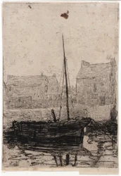 Boat Moored - Isle of Man