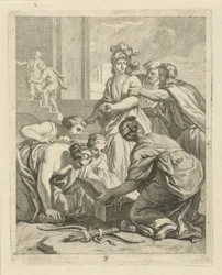 Achilles and the Daughters of Lycomedes (Scenes from the Life of Achilles)
