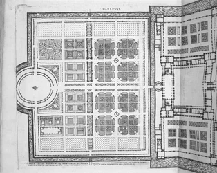 Gardens at Charleval, from 