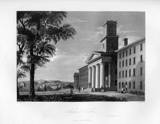 Amherst College, Massachusetts, 1855