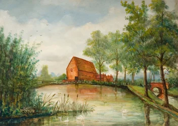 Old Pebble Mill Pool, Birmingham, 19th century