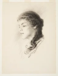 Portrait, possibly Elizabeth Vail