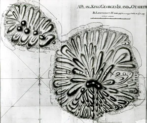 A Plan of King Georges Island or Otheite, 1769