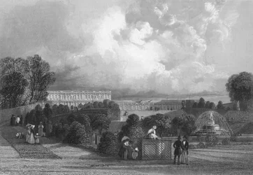 The Garden of Versailles, 1839