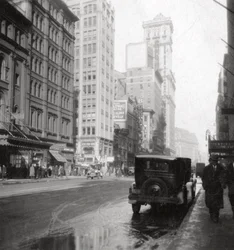 Broadway and the Times Building, New York City, USA