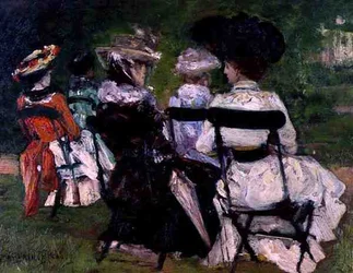 In the Park, c.1900