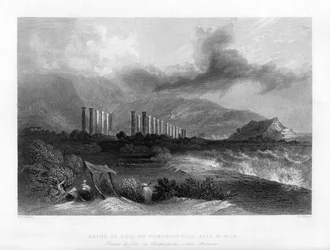 The Ruins of Soli, or Pompeiopolis, Turkey