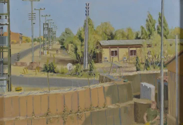 AFGAN ANA camp