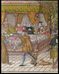 The Death of Henri II (detail)