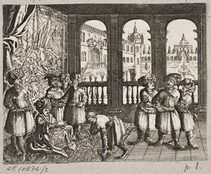 Illustration to Adam Olearius, 