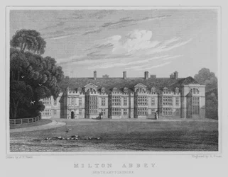 Milton Abbey, Northamptonshire (engraving)