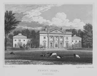 Newby Park, Yorkshire (engraving)