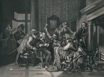 Charles The First In The Guard Room