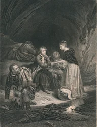 Chas. Edward The Pretender and Flora Macdonald