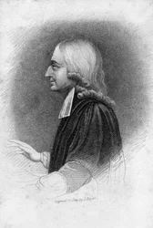 John Wesley, Methodist leader, 19th century.