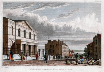 Wesleyan Chapel, Stanhope Street, London, 1830