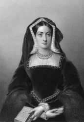 Catherine of Aragon 1485-1536, the first wife of King Henry VIII, 1851