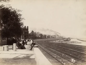 View of 35th Street Looking North, Chicago, c.1888