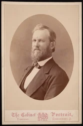 Portrait of J.H. White, Between 1874 and 1881