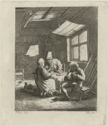 Peasant Interior (First Version)