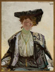 Portrait of the Actress Helena Sulima