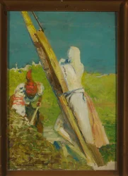 At the Crane