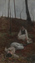 Scene from "Balladyna"