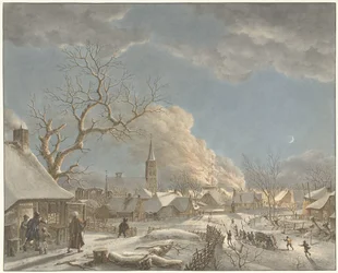 Winter, Night and Fire (The Four Seasons, Times of the Day and Elements)