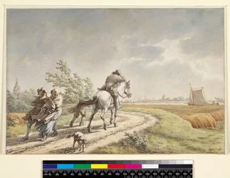 A windy day