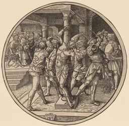 The Flagellation of Christ and Christ Before Pilate