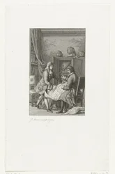 Tsar Peter the Great and Mayor Nicolaes Witsen Studying a Map