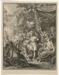 Allegorical Scene with Telemachus and Minerva