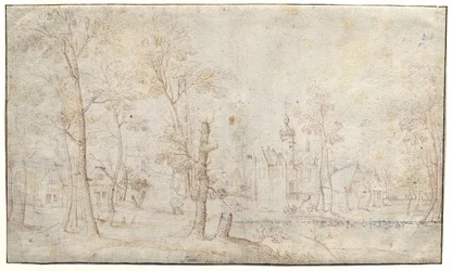 Moated Castle and Village