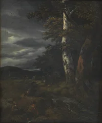 Landscape with a Hunting Scene