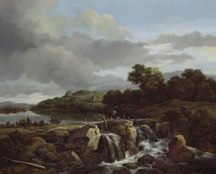 Landscape with Cascade