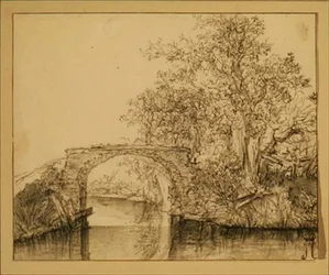 Landscape with a Stone Bridge