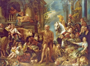 Diogenes Searching for an Honest Man