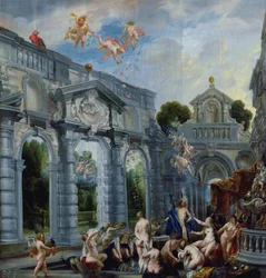 Nymphs at the Fountain of Love